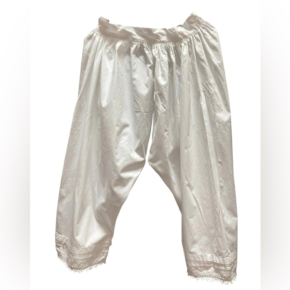 Antique Victorian French cotton pantaloons